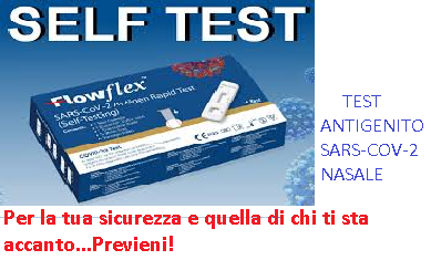 test covid-19 nasale di autodiagnosi