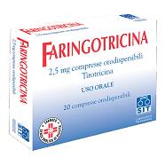 FARINGOTRICINA*20CPR ORO 2,5MG