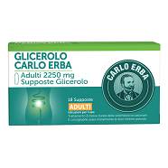 GLICEROLO*AD 18SUPP 2250MG