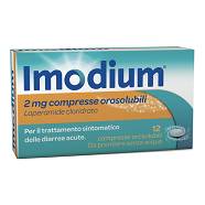 IMODIUM*12CPR OROSOL 2MG