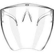 MASCHERA FACE SHIELD maschera protettiva occhi viso, con comodo appoggia naso