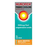 NUROFEN FEBBRE D*200MG/5ML ARA