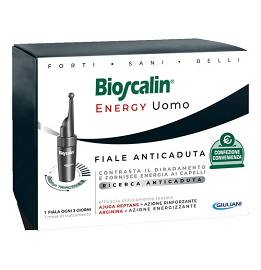 BIOSCALIN 'ENERGY' FIALE ANTICADUTA UOMO 1 MESE DITRATTAMENTO