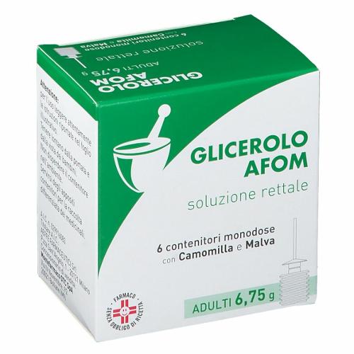 GLICEROLO AFOM*AD 6CONT 6,75G